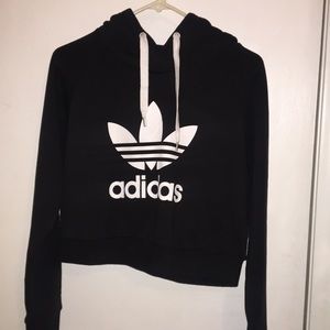 Adidas cropped hoodie